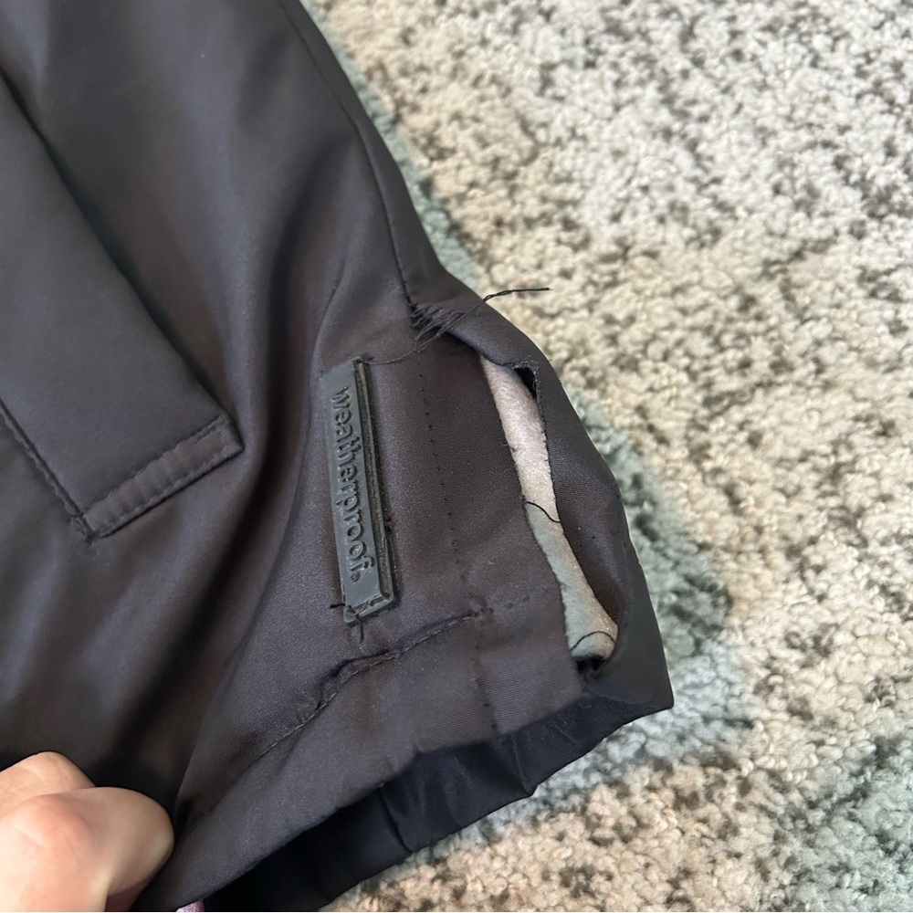 Weatherproof Black Full-Zip Winter Jacket Size Me… - image 8